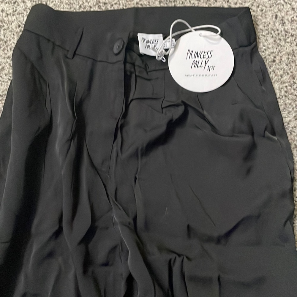 Princess Polly black kacey pants